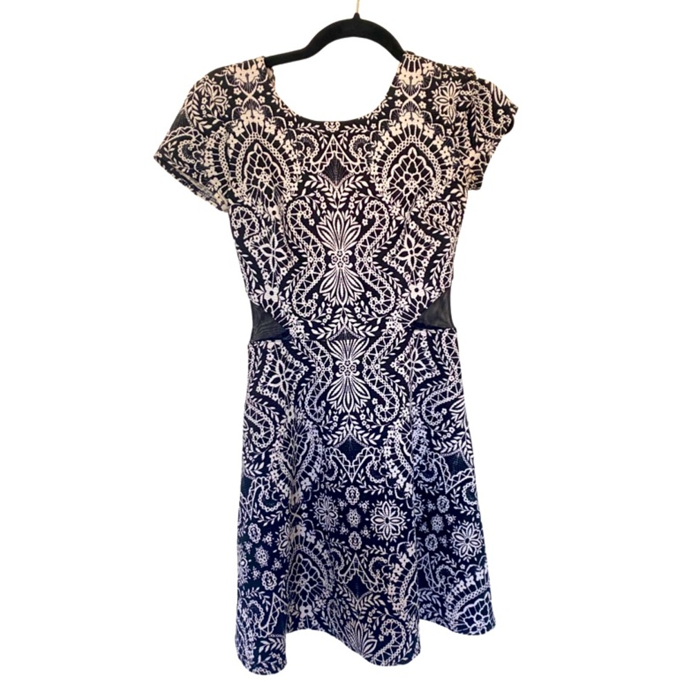 Sheer Cutout Mini Dress 🤍